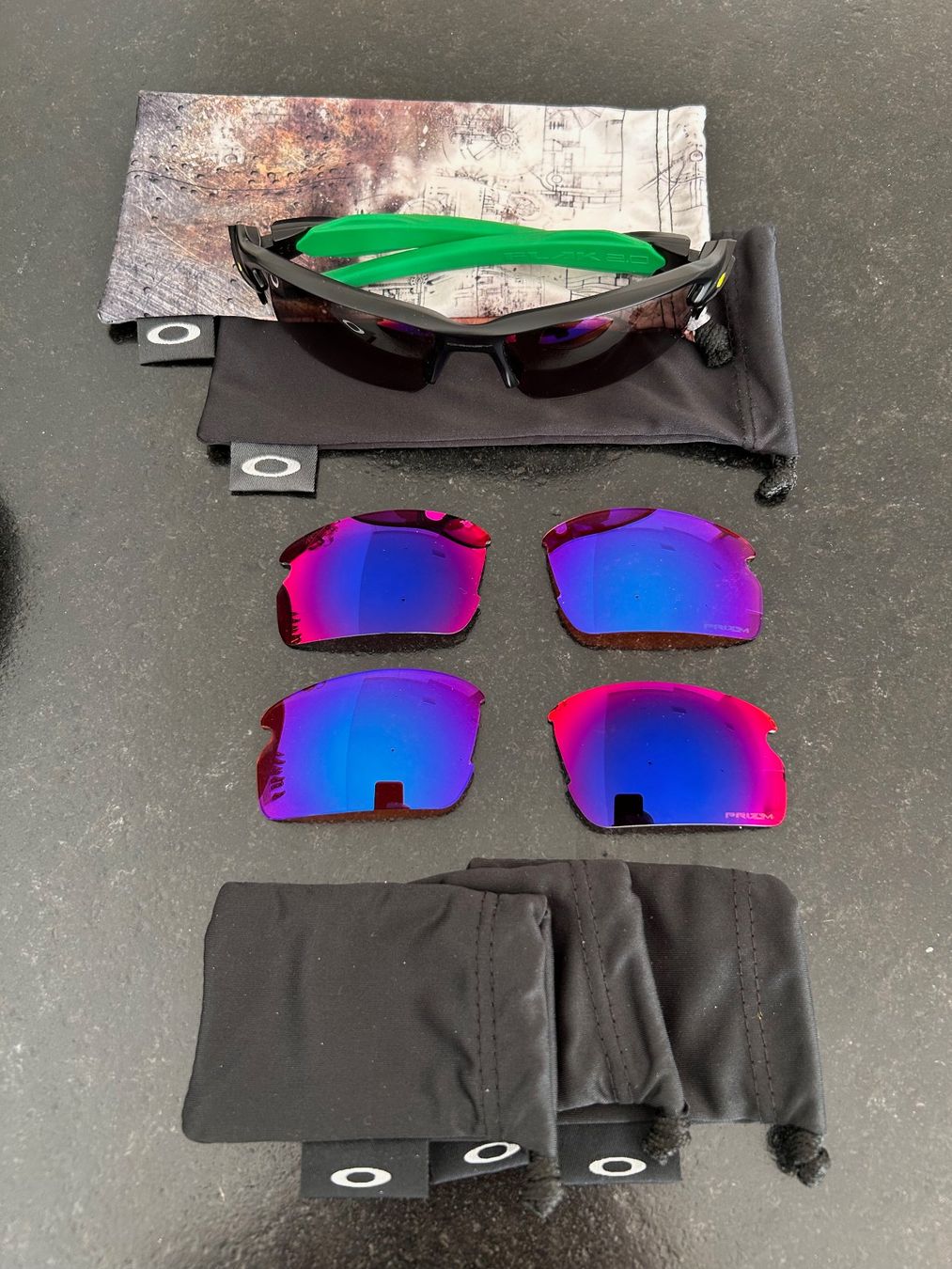Oakley Occhiali & Lenti: Oakley Flak 2.0 + verres de rechange – Usato da Bitsch venduto da baikal 1