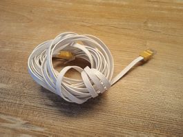 Ethernet LAN Kabel weiss 5 Meter