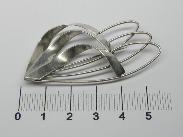 Spille & Fermagli: ANTIK Brosche Silber 835 mit Meisterpunze – Usato da Ermatingen venduto da Decovin 3