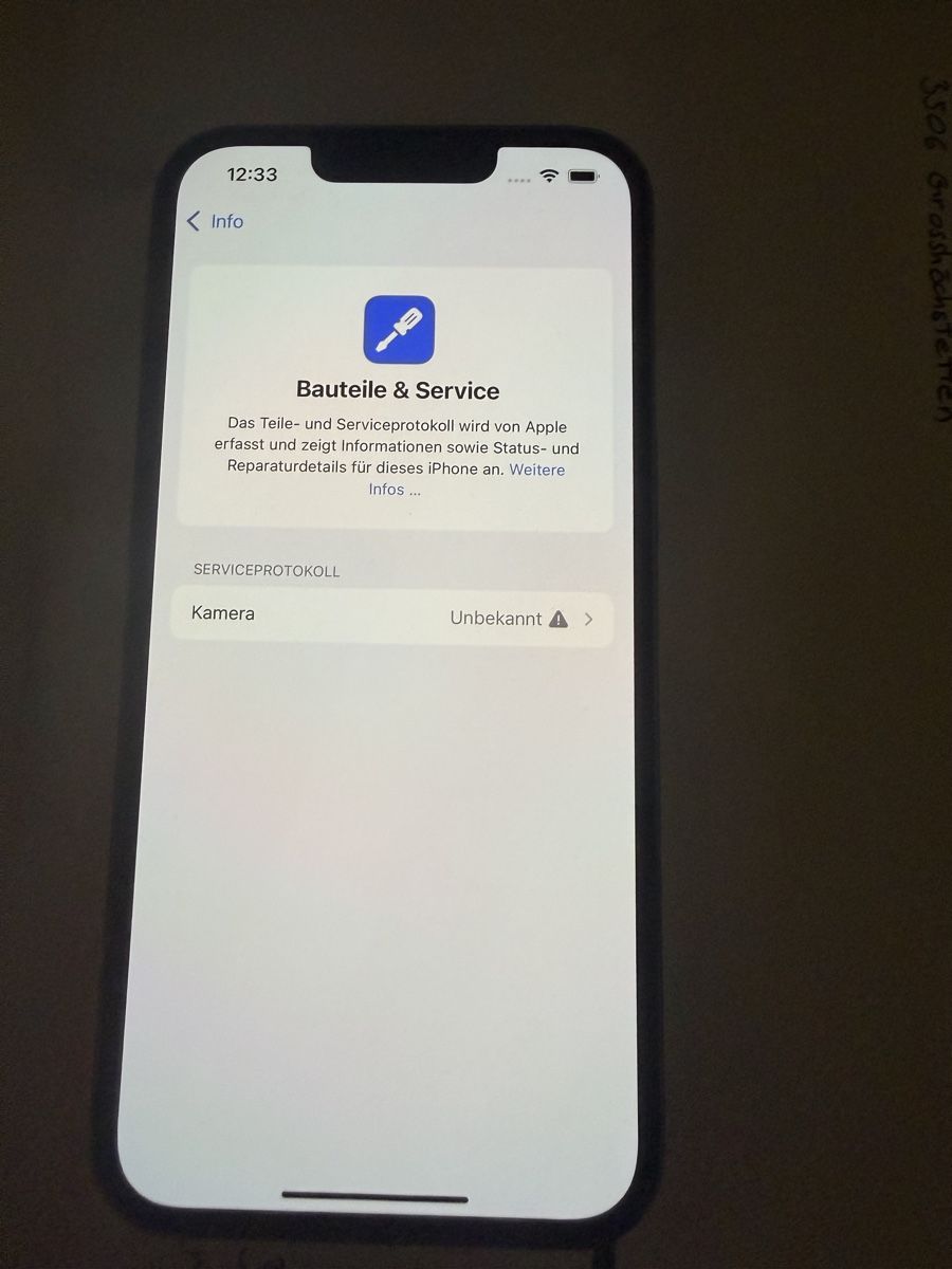 Apple Portables: iPhone 13 Pro 128GB defekt Risse Rückseite – Défectueux à Gerlafingen par pcug 2