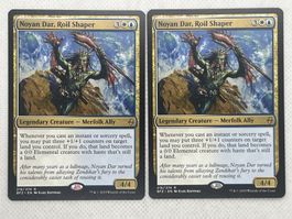 MTG Noyan Dar, Roil Shaper BFZ 216 Rare 2x