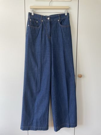 DRIES VAN NOTEN Edle Wide-Leg Jeans | Gr. 27 | Top Zustand!
