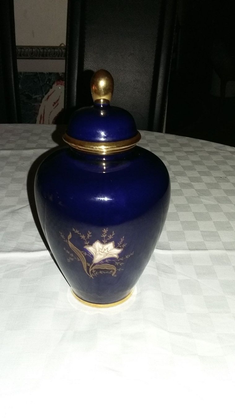 Vasen & Gefässe: Antik Limbury Germany kopal Dekel Vase – Gebraucht aus Bern von Imamrashed 1