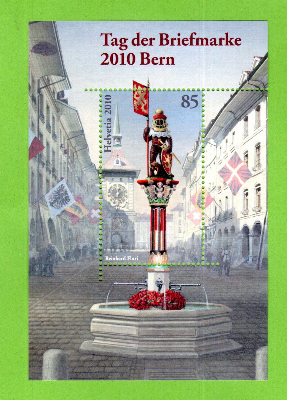 Tutti i francobolli: 2010 Tag der Briefmarke Bern Block postfrisch – Nuovo (secondo la descrizione) da Stein am Rhein venduto da Huehnerhund