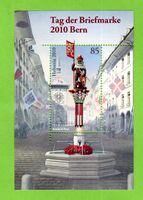 2010 Tag der Briefmarke Bern Block postfrisch