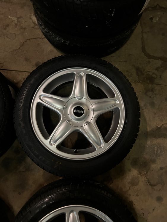 Mini Cooper R50 R56 6.5x16 ET48 Original Felgen Winterräder (Gebraucht ...