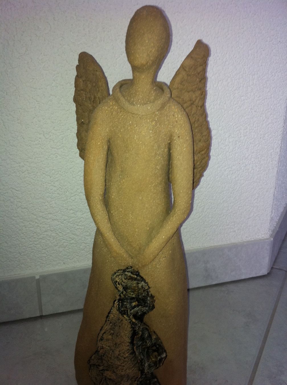 Statuette: Keramik Figur "Engel" – Nuovo (secondo la descrizione) da Lostorf venduto da Dalbi