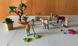 Playmobil Reiterhof-Set mit Tieren und Zubehör
