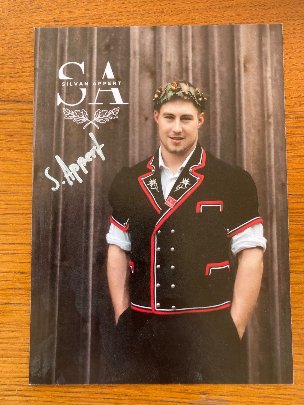 Autogramme: Silvan  Appert   /  orig. AK – Neu (gemäss Beschreibung) aus Lovens von Traktor69