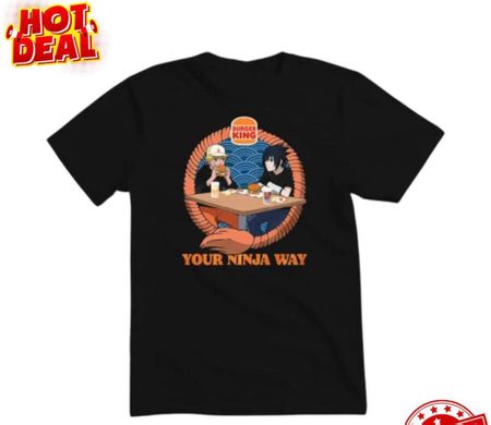 Burger-King - Naruto T-Shirt - Grösse L - Black - OVP