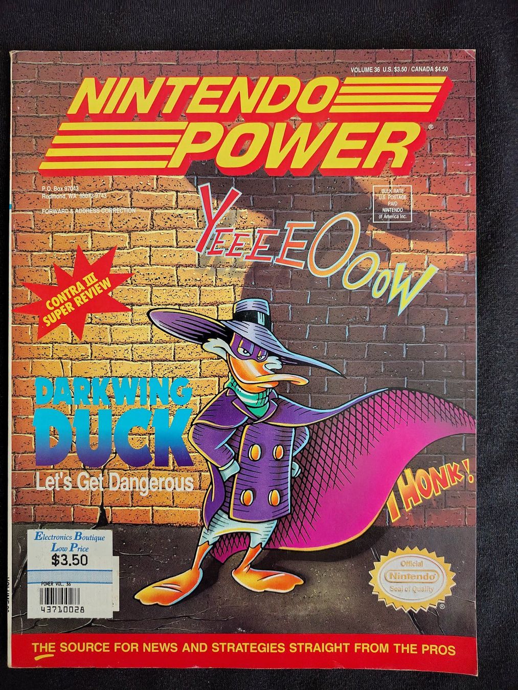 Giochi: Nintendo Power Magazin mit Simpson Poster Volume 36 – Usato da Schachen LU venduto da retrogamer