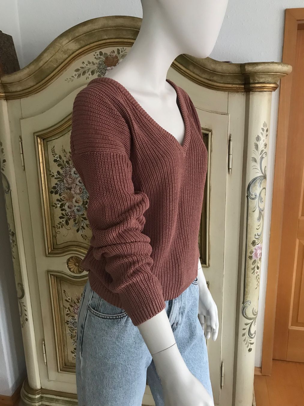 Maglioni & Felpe: Strickpullover altrosé, v-Ausschnitt – Usato da Rumisberg venduto da Jessica.97. 8