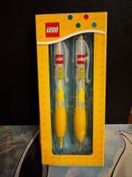 2 LEGO Stifte Kugelschreiber gelb neu & OVP