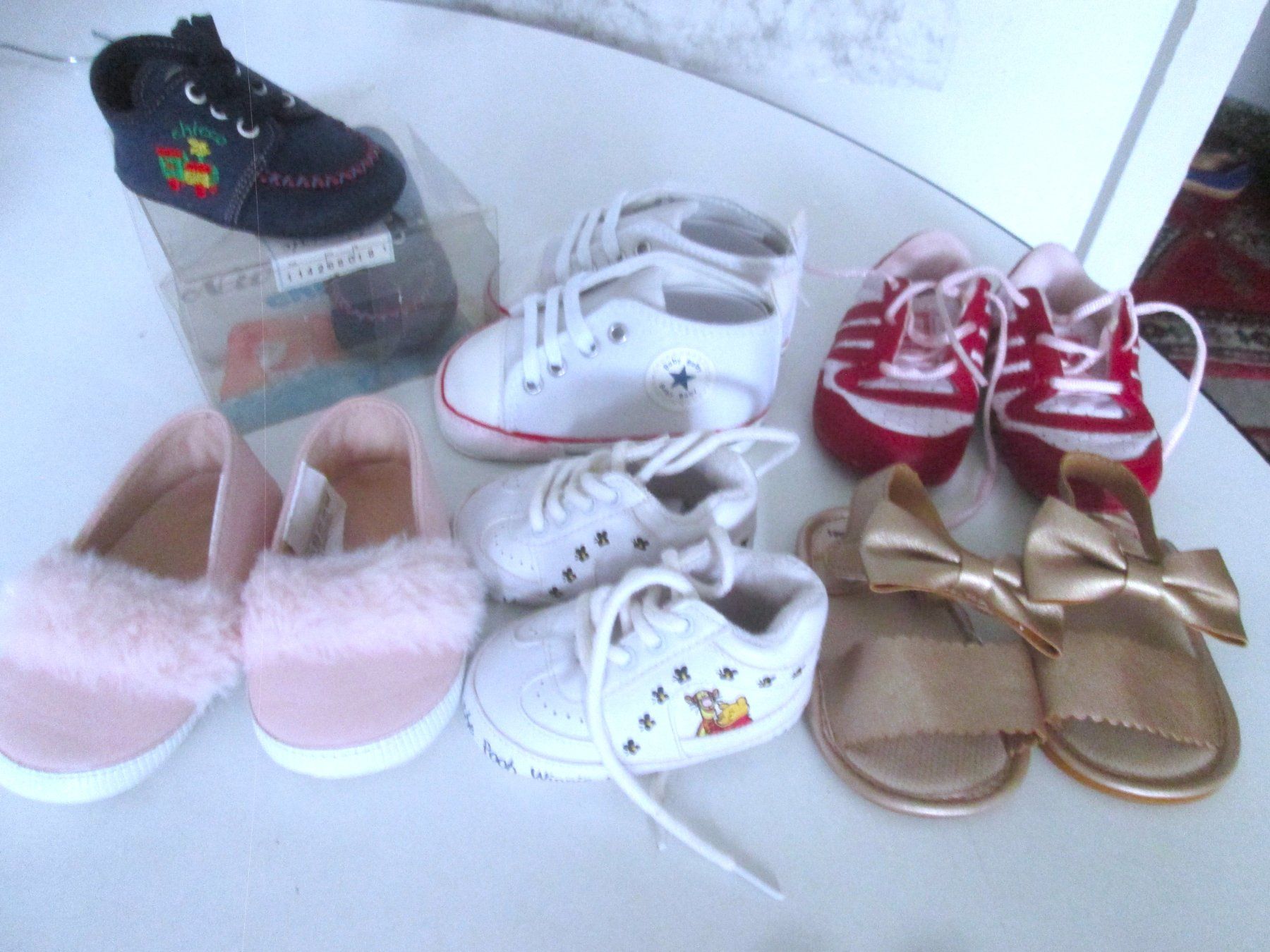 Scarpe per ragazzi: 6 Paar Babyschuhe, neu – Nuovo (secondo la descrizione) da Sementina venduto da babucia