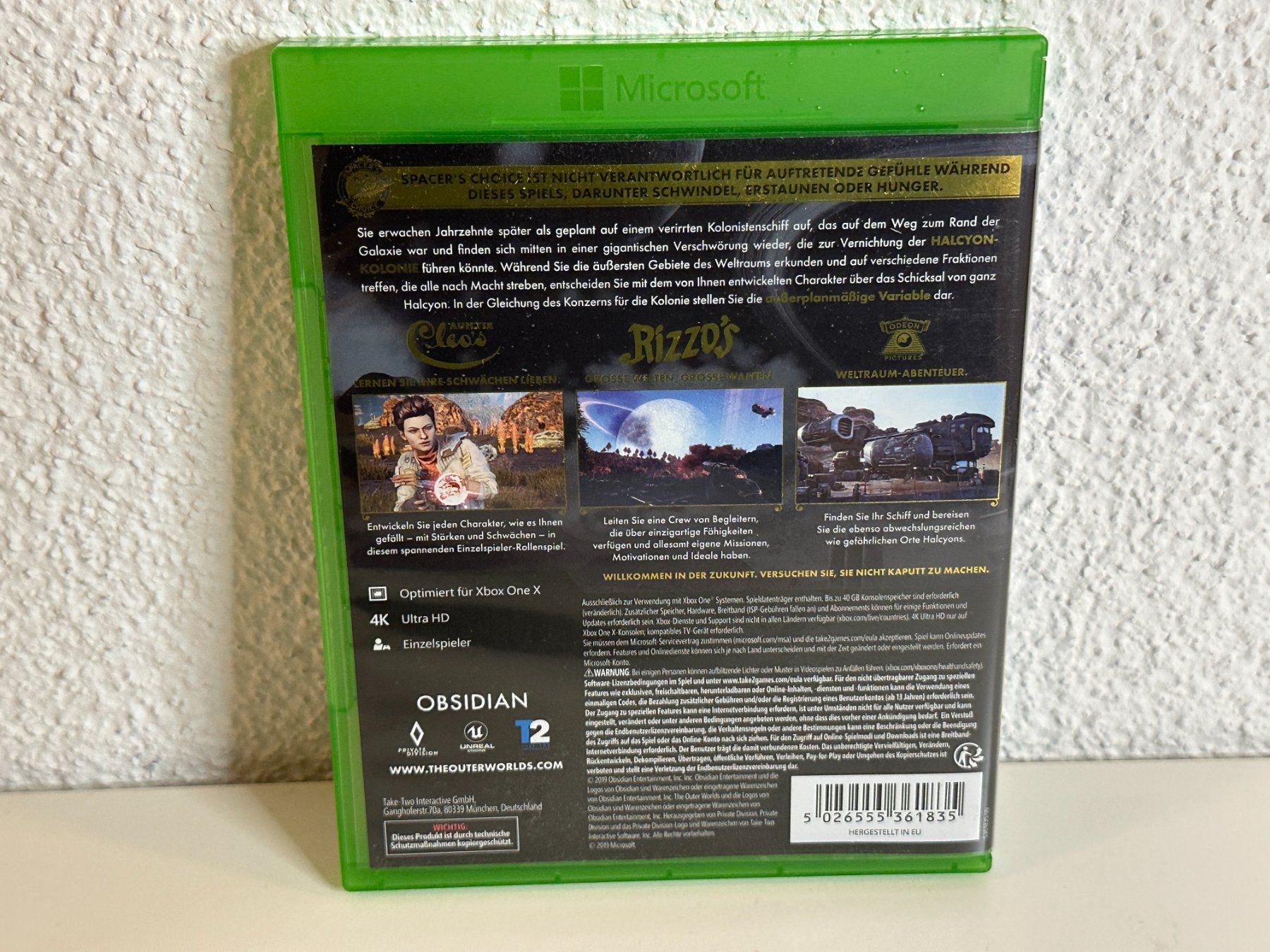 Microsoft Spiele: Xbox Outer Worlds – Gebraucht aus Herznach von marco_0123 2