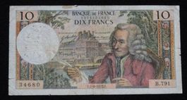 Dix Francs - Banque de France 01.06.1972 - B.791 34680