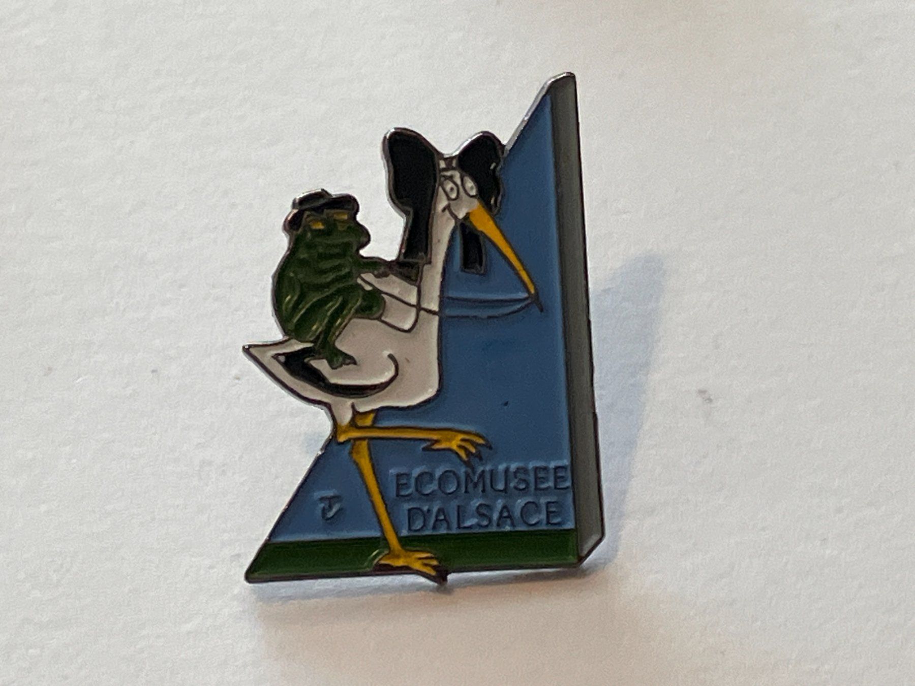 Plaketten & Abzeichen: 1 Pin Ecomusee D'Alsace – Gebraucht aus Basel von djwwpp