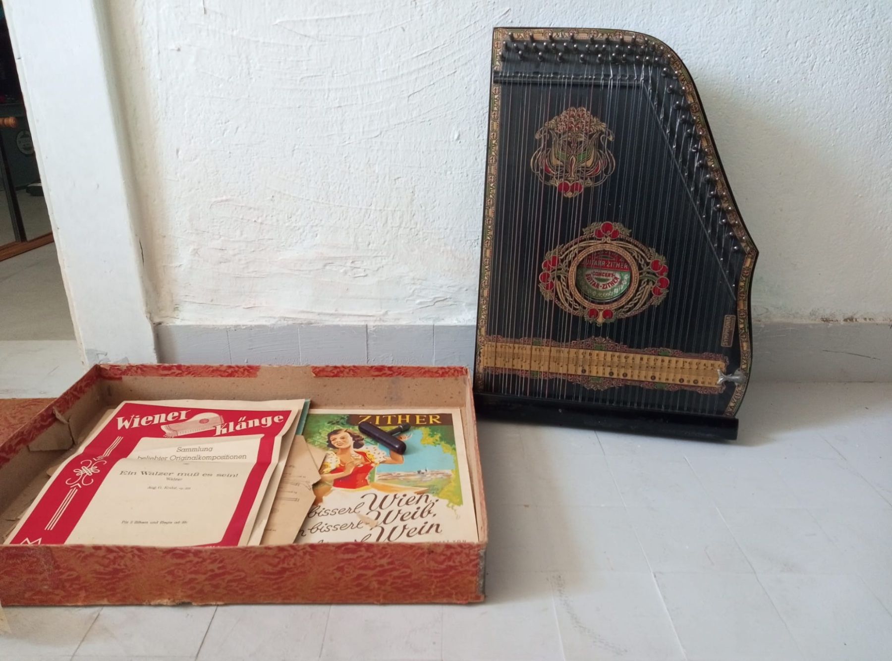 Strumenti musicali: Harpe Zither Antique – Usato da Bienne venduto da Daniel_Schader