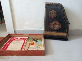 Harpe Zither Antique