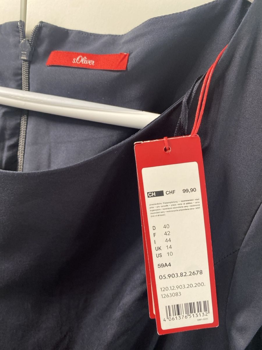 S.Oliver Vestiti: Kleid, neu.  Gr. 40, s.Oliwer – Nuovo e nell'imballaggio originale da Dübendorf venduto da feusiedi 1