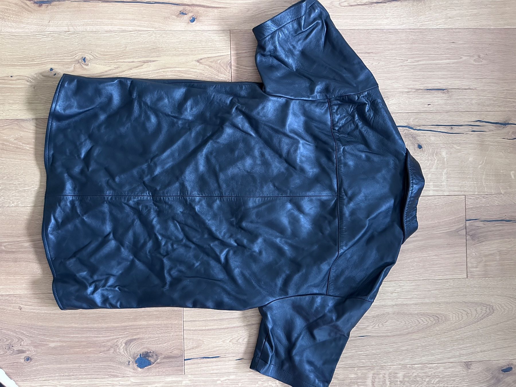 Hemden: Supreme S/S Leather Work Shirt Black – Neu (gemäss Beschreibung) aus Toffen von manimatter 3