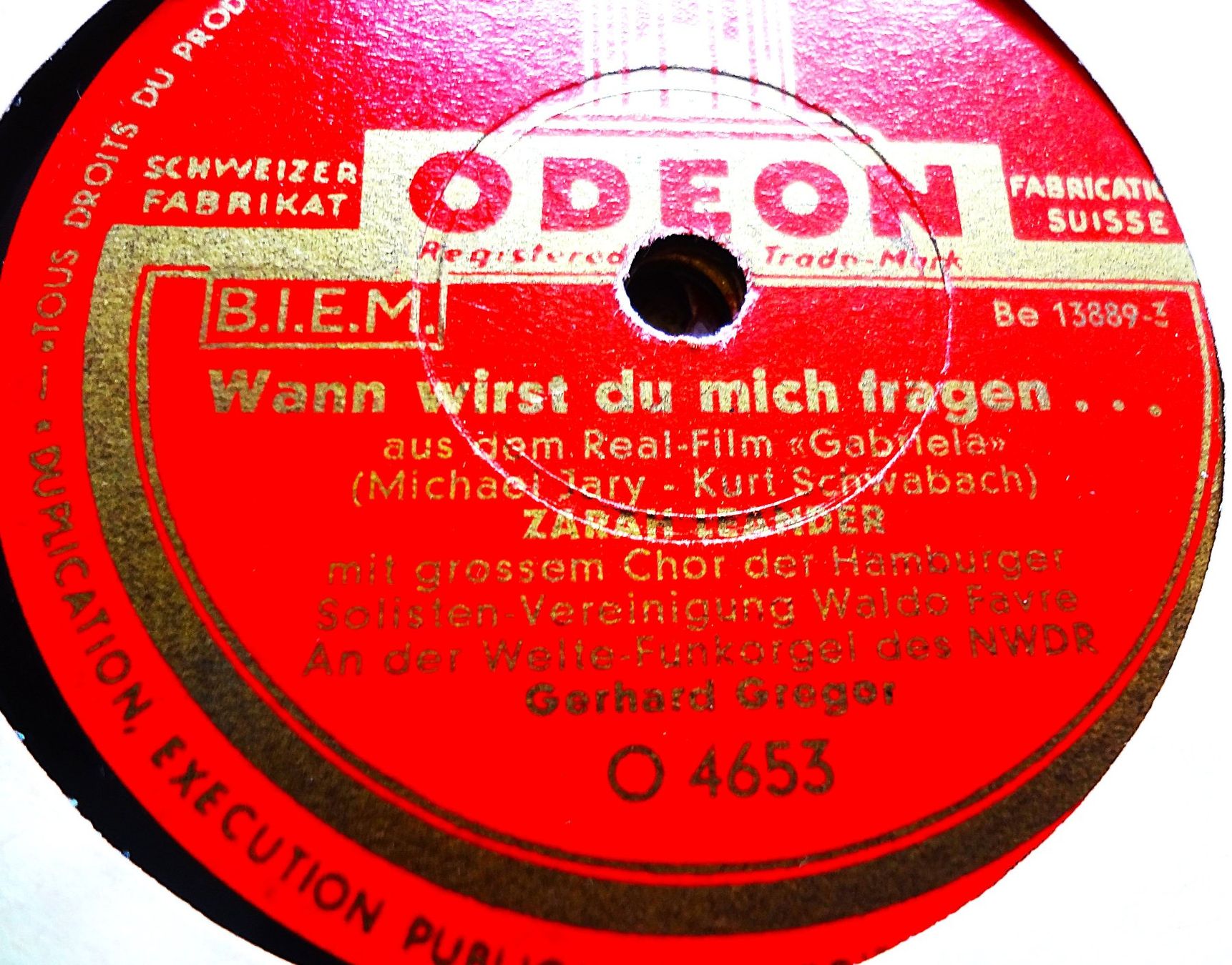 Dischi in vinile: Zahrah Leander, Album mit 12 Schellackplatten – Usato da Hemishofen venduto da Phonomandy 7