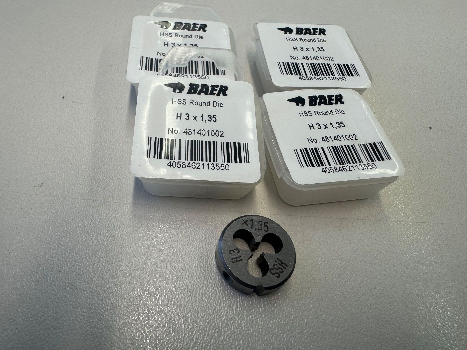 Tous les outils: 4 Stk. Schneideisen H 3 x1,35 – Neuf avec emballage d'origine à Selzach par Pbidu