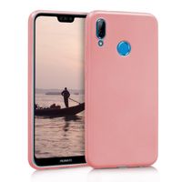 Huawei P20 Lite Hülle Etui Silikon Case Cover Coque Tasche