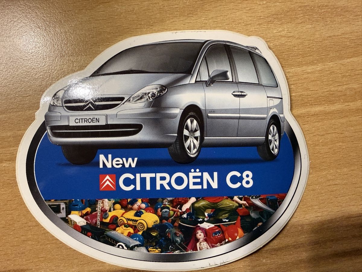 Sticker: Aufkleber New Citroen C8 – Nuovo (secondo la descrizione) da Messen venduto da Versber 1