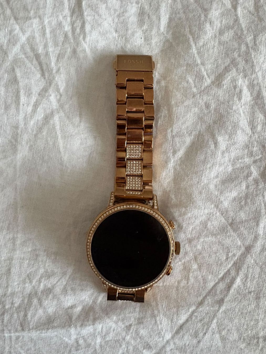 Fossil Smartwatch: Fossil Smartwatch Roségold Damen  – Gebraucht aus Islikon von fuscomario96 2