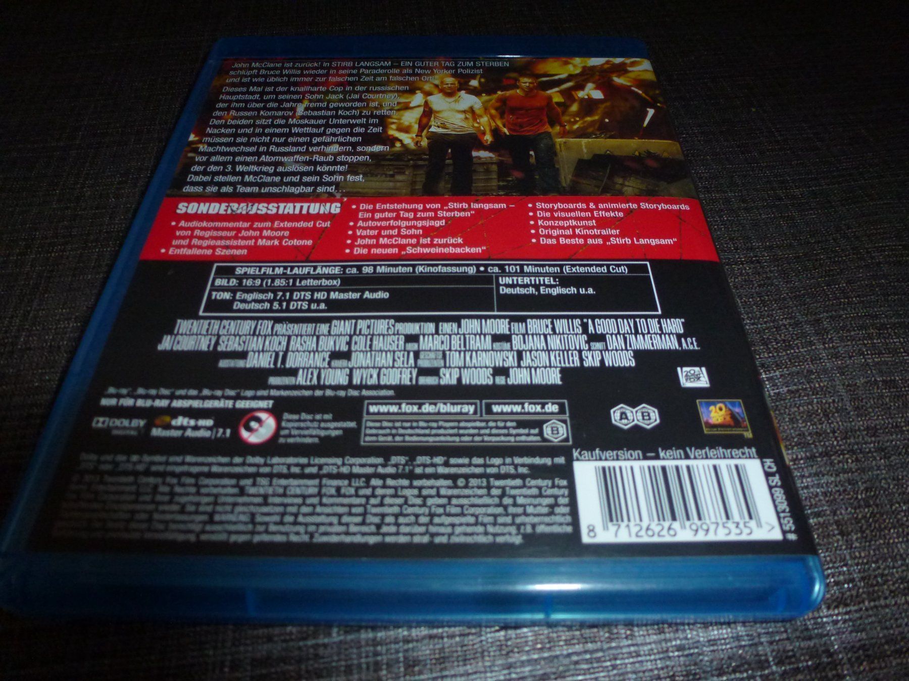 Alle DVDs: Stirb Langsam  Ein guter Tag zum Sterben BLU-RAY – Gebraucht aus Olten von Disc-Verkauf 2