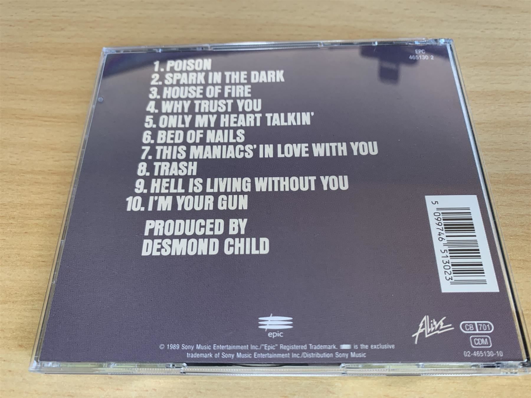 CD: Alice Cooper – Trash – Usato da Rikon im Tösstal venduto da Alpenmutz 1