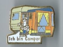 Ich bin Camper Pin