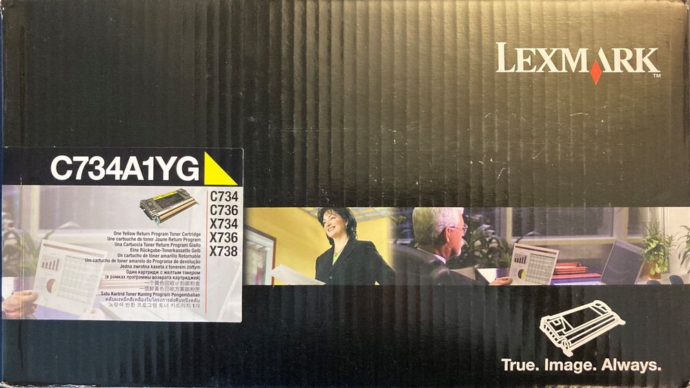 LEXMARK Toner C734A1YG (Yellow) (Neu und originalverpackt) in Künten ...