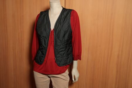 Stepp-Gilet S.Oliver, leicht, schwarz, neuwert., Gr.38