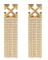Off-White Chain-Drop Arrows Ohrringe - Neu & ungetragen