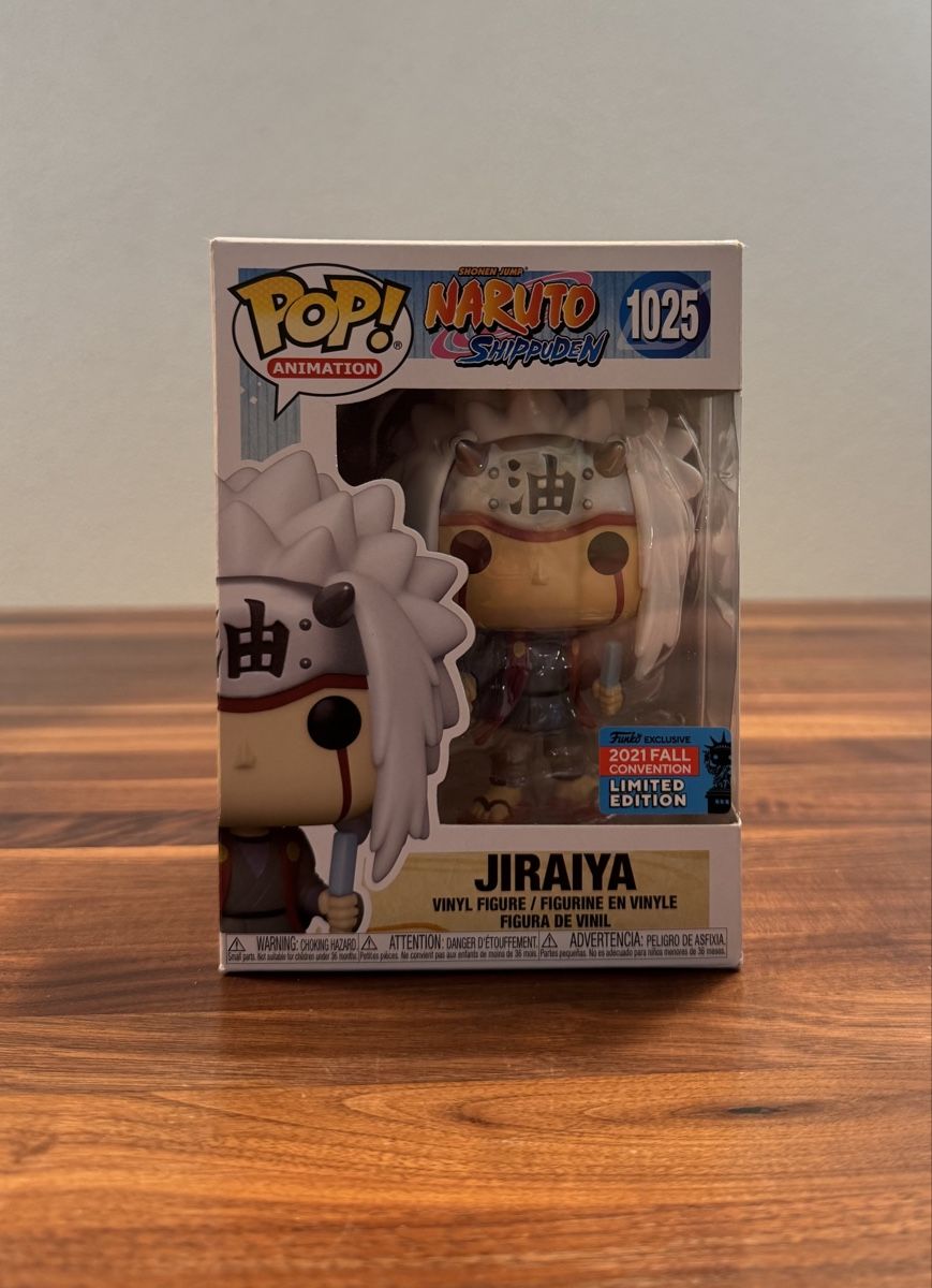 Funko Statuette: Funko Pop Jiraiya 1025 – Nuovo e nell'imballaggio originale da Meggen venduto da damu14