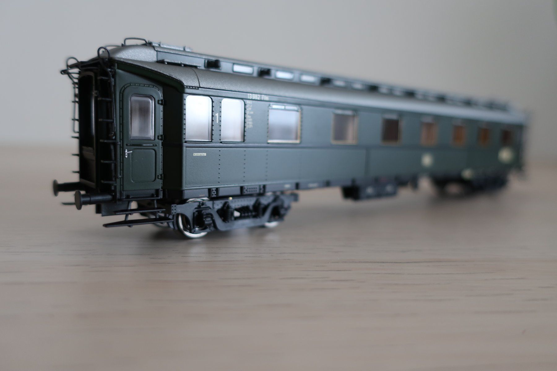 Brawa Modellini di ferrovie: Brawa D- Zugwagen der DB – Nuovo e nell'imballaggio originale da Oberburg venduto da Lochbachweier 4