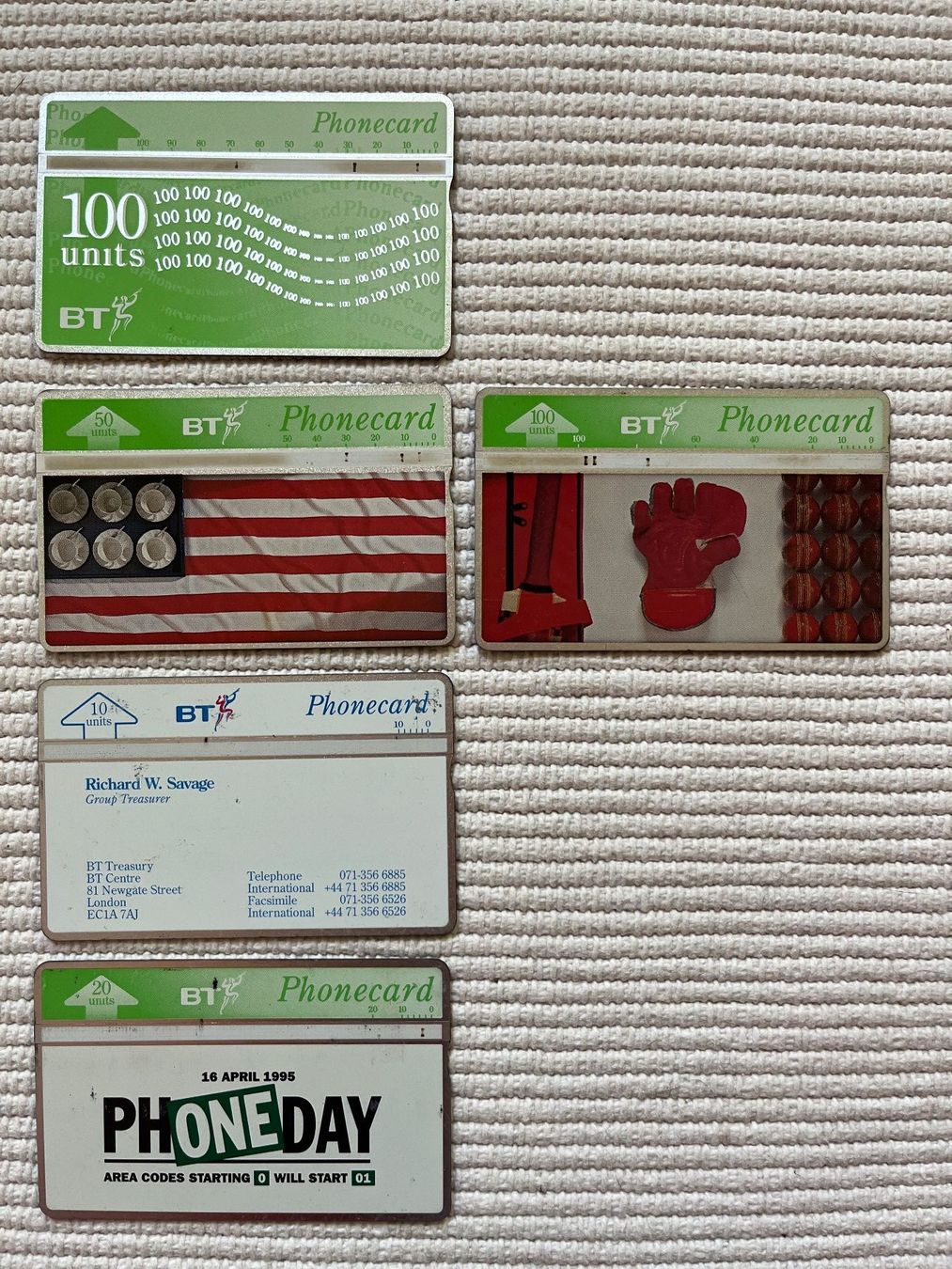 Schede telefoniche: BT Phonecards – Usato da Zürich venduto da Gurkis