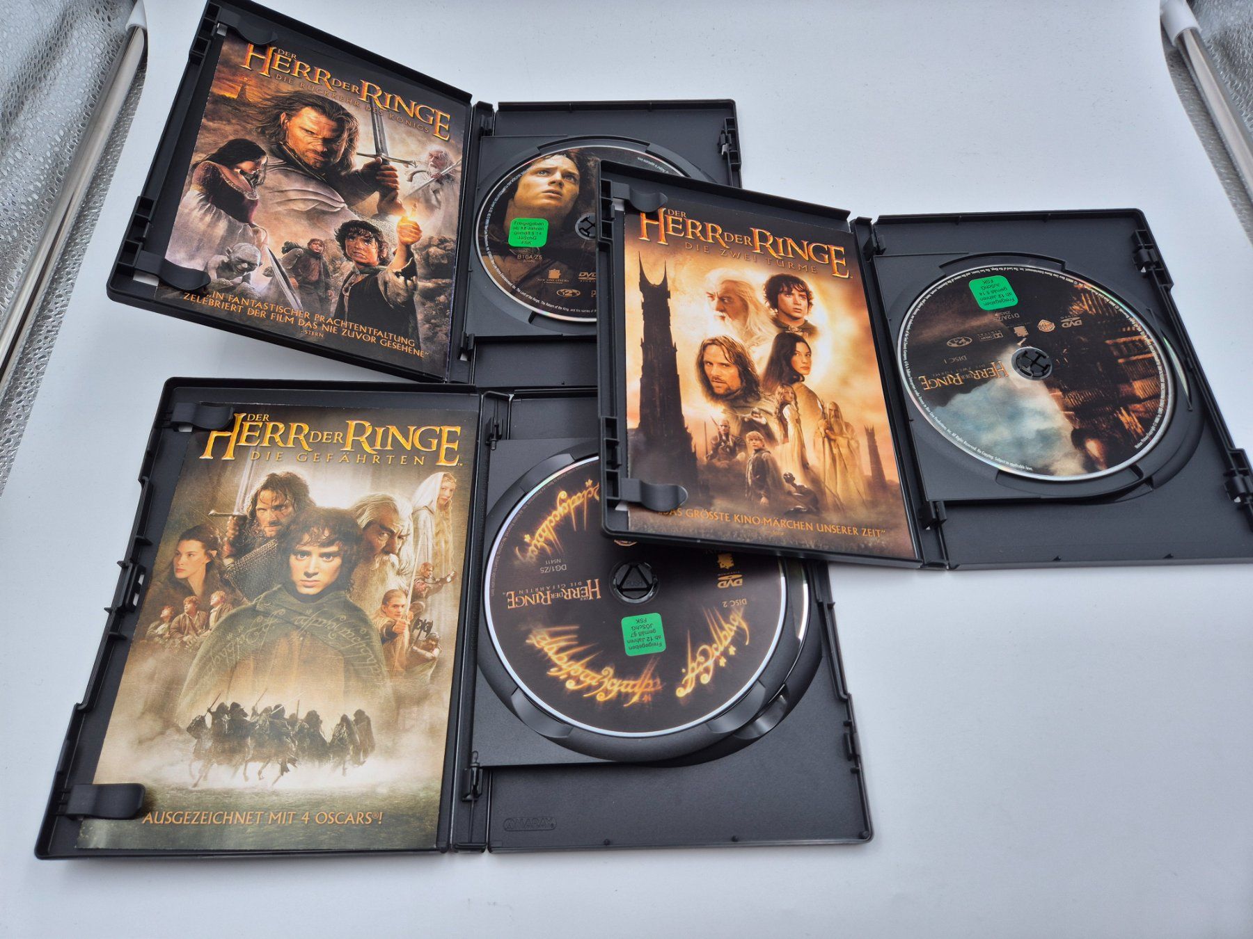 Tutti i DVDs: Herr der Ringe Trilogie DVD Box Set – Usato da Ettiswil venduto da beekeper13 4