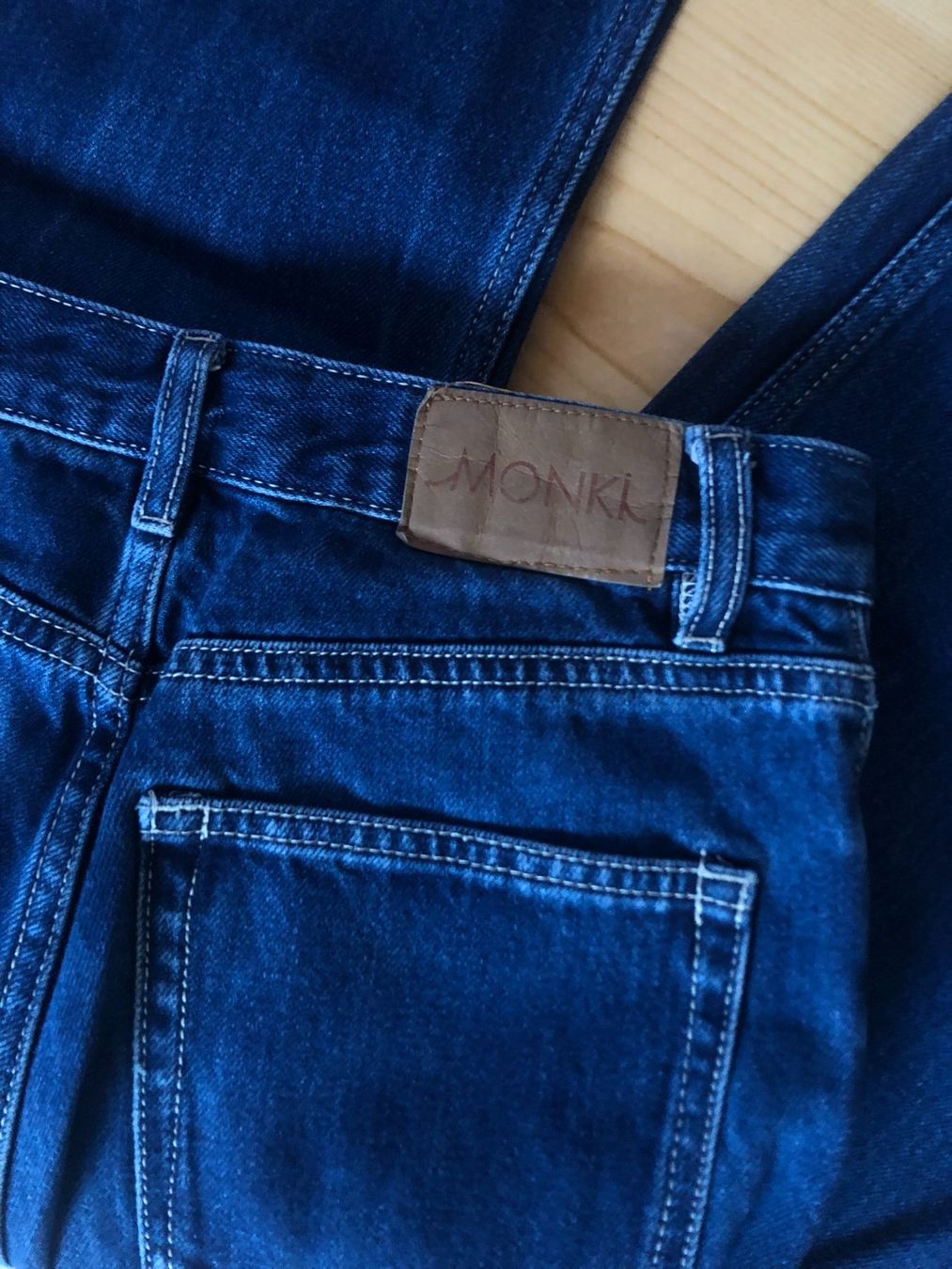 Jeans: Jeans bleu Monkl – Usato da Bulle venduto da sop_ct6x 4
