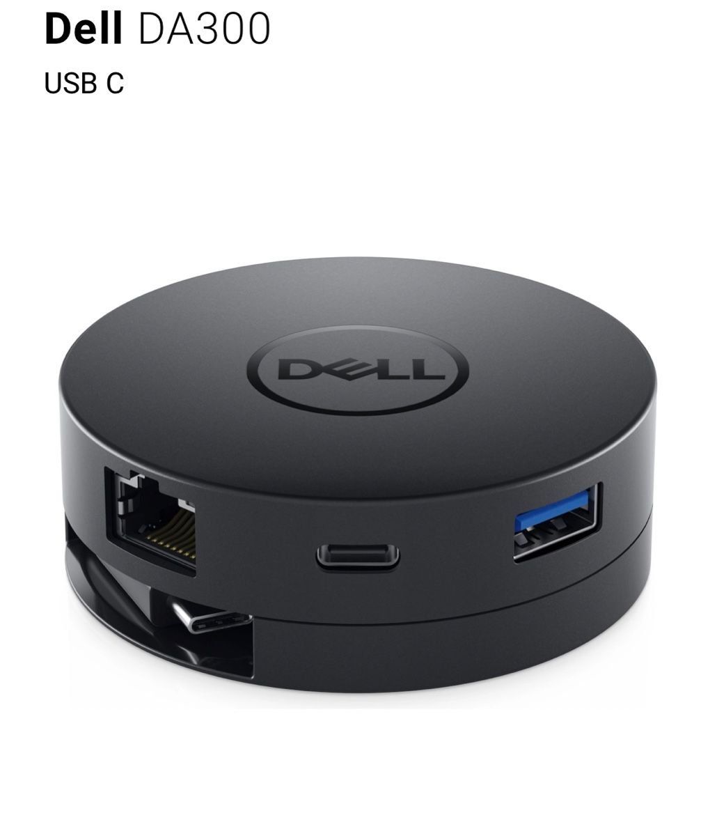 Dell Docking station: Dell DA300 USB-C multiport Adapter – Usato da Grenchen venduto da Lego1as