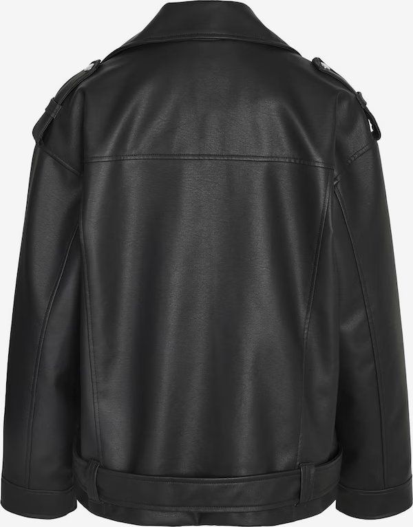 Giacche: Kunstlederjacke Biker schwarz oversized – Nuovo (secondo la descrizione) da Bern venduto da Ludivinevernet 1