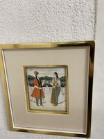Original Miniatur Gemälde
