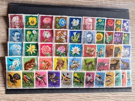 PJ-Satzlot 1958 - 1971 - Kat. 60.00!