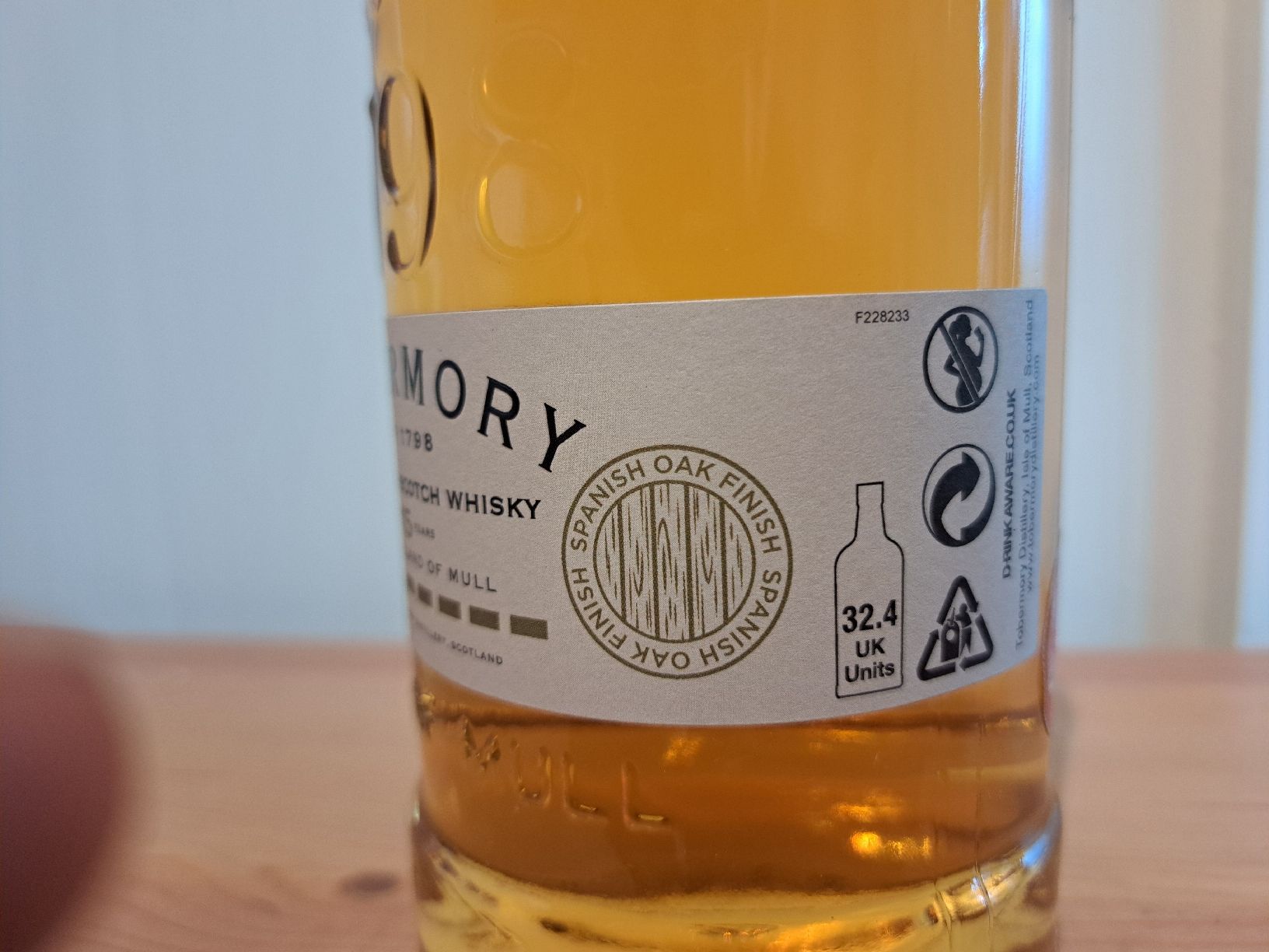 Bevande alcoliche: Tobermory Spanish Oak Finish – Nuovo e nell'imballaggio originale da Brittnau venduto da Prorex 3