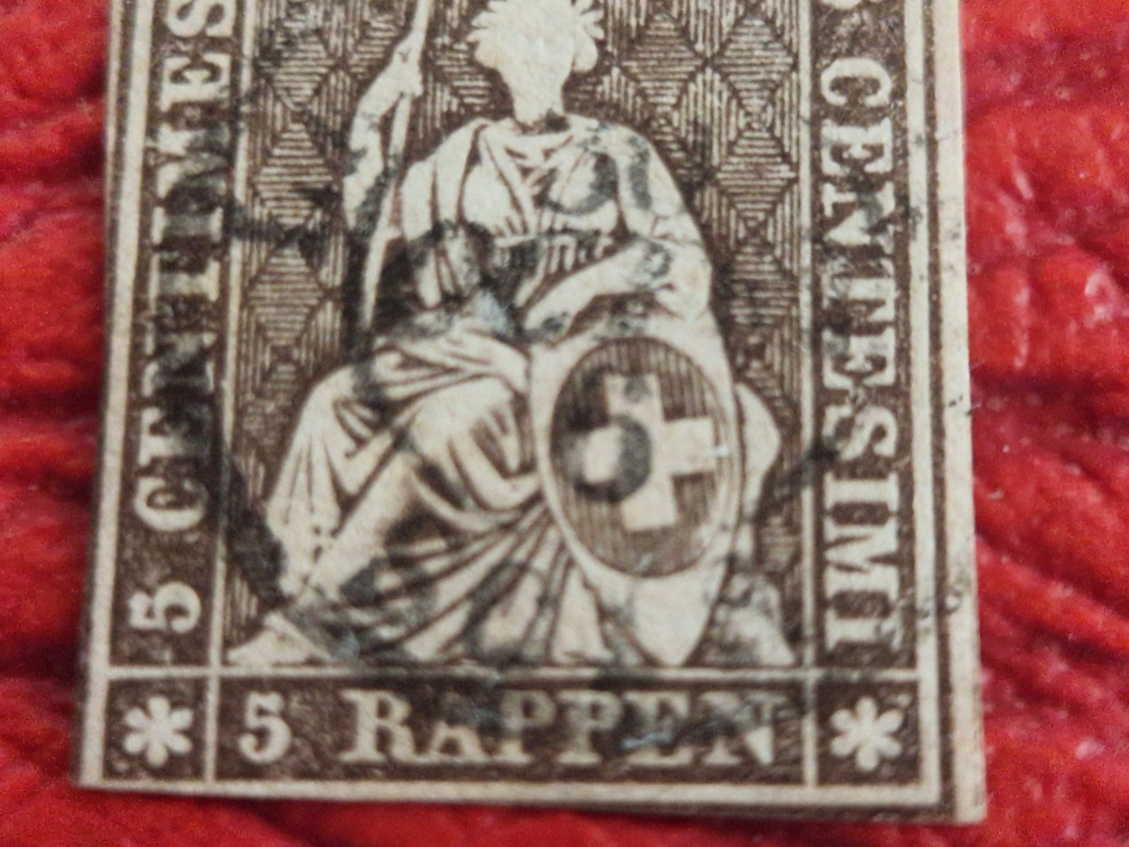 Tutti i francobolli: Strubel 22G, signiert, ab 1.- – Usato da Burgdorf venduto da Glossy01 2