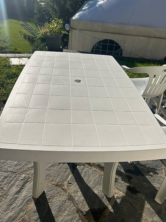 Set di tavolo e panche: Tavolo e sedie da giardino – Usato da S. Antonino venduto da Leano77 3