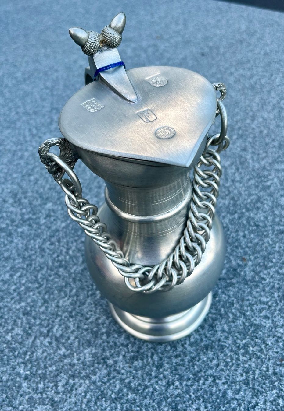 Caraffe: Ungebrauchter Feinzinnkrug – Nuovo (secondo la descrizione) da Muotathal venduto da sch_h6cz