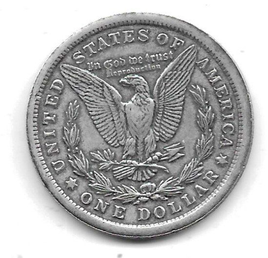 Alle Münzen: USA Morgan One Dollar 1921 Silber – Gebraucht aus Schocherswil von prinzipal60